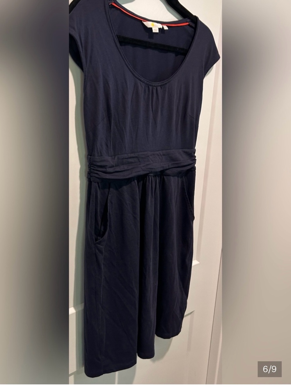 Boden 2 Dress Bundle 6P Petite Navy & Floral Jersey Knit Fall Capsule - Picture 10 of 13